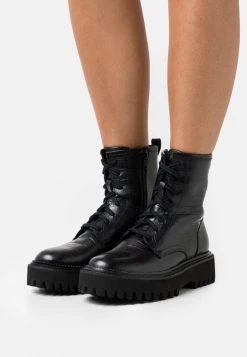 Remise 🎁 Zign Bottines à Plateau - Black ✨