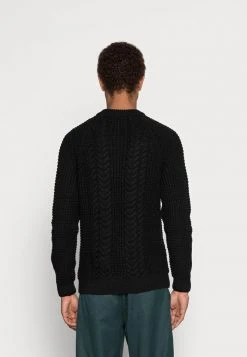 Promo 👍 Zign CONTEMPORARY CABLE JUMPER - Pullover - Black ✨ -Pas Cher Zign Boutique 559e2c83a0ee4c0894dee13e93955a5a