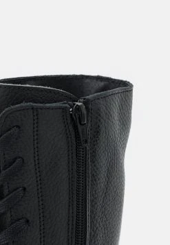 Vente flash 👍 Zign LEATHER - Bottes à Lacets - Black ❤️ -Pas Cher Zign Boutique 55aa9399c8434a1799875b6f226e3193