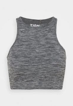 Meilleure vente 😀 Zign Débardeur - Mottled Dark Grey 🔥 -Pas Cher Zign Boutique 55d14fb6dc5b4540b0edf56de4d18fa6