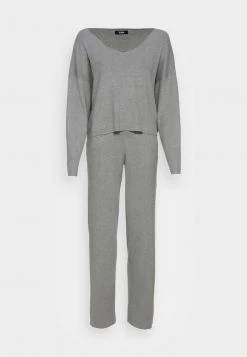 Meilleure vente 💯 Zign SET V NECK AND PANT - Pullover - Mottled Grey ✔️ -Pas Cher Zign Boutique 55df03e979d345fb9b71dd66f2dc8f19