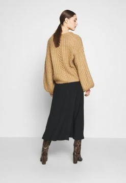 Le moins cher 😍 Zign BIAS CUT SKIRT - Jupe Trapèze - Black 😀 -Pas Cher Zign Boutique 574c4a5c5eed40b4b5f36bab41c6276b