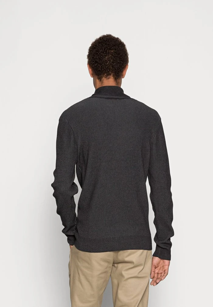 Grosses soldes 🎁 Zign TWO TONE JUMPER - Pullover - Mottled Dark Grey 🎉 3 Grosses soldes 🎁 Zign TWO TONE JUMPER - Pullover - Mottled Dark Grey 🎉 – Image 3