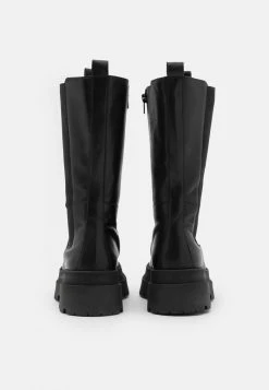 Meilleure vente 🥰 Zign Bottes à Plateau - Black 😍 -Pas Cher Zign Boutique 584d5b1d4edf4894a964ebbbb8ec5756