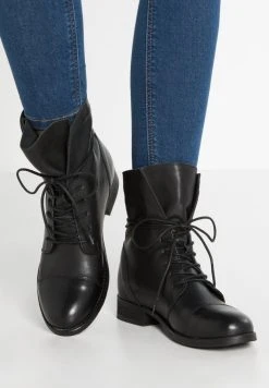 Coupon 🧨 Zign Bottines à Lacets - Black 🌟