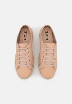 Sortie 🤩 Zign Chaussures à Lacets - Beige 👍 -Pas Cher Zign Boutique 5a684794e96c4d6c98fd121dbce909a7