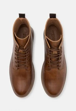 Meilleur prix 🔥 Zign LEATHER - Bottines à Lacets - Cognac 🎁 -Pas Cher Zign Boutique 5bcfad0d8c3c4f22b47f7b677701c396