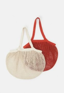 Meilleur prix 😉 Zign 2 PACK - Cabas - Offwhite/red 😉