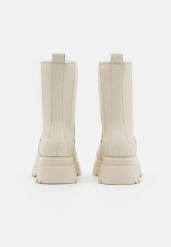 Meilleure affaire 😍 Zign LEATHER - Bottines à Plateau - White 🥰 -Pas Cher Zign Boutique 5d30995443af4166b55514c491c10b8d