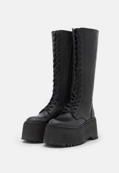 Remise ❤️ Zign LEATHER - Bottes à Lacets - Black 🎉 -Pas Cher Zign Boutique 5d6e1b826d884ad6a7732b033c70d1ad