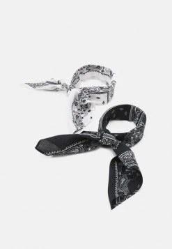Sortie ⭐ Zign BANDANA UNISEX 2 PACK - Foulard - Black/white 👏 -Pas Cher Zign Boutique 5fcfd4d200244232962c68ca86c1f070