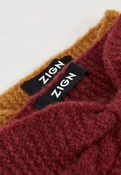 Vente flash 🎁 Zign 2 PACK - Cache-oreilles - Nude/bordeaux ⭐ -Pas Cher Zign Boutique 6010c02483694eafb2c33a3f211d44e1