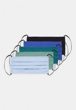 Remise 🥰 Zign 5 PACK - Masque En Tissu - Teal/green/black 🤩 -Pas Cher Zign Boutique 627050989b9b4c879850376aa6a2fd96
