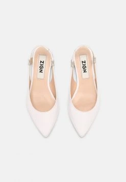 Meilleur prix ⌛ Zign Ballerines - White 😀 -Pas Cher Zign Boutique 629809dd8762461ab180f74e2a5dfbd0