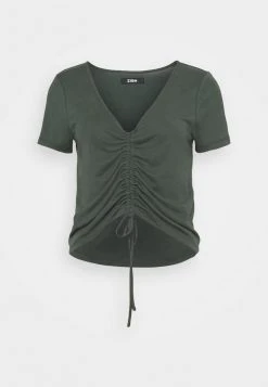 Offres ⌛ Zign T-shirt Imprimé - Dark Grey ❤️