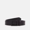 Budget 🎁 Zign LEATHER UNISEX - Ceinture - Black ⌛