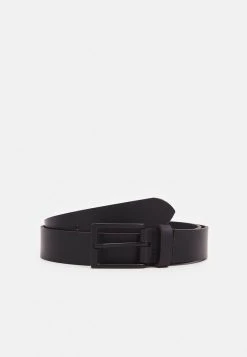 Budget 🎁 Zign LEATHER UNISEX - Ceinture - Black ⌛