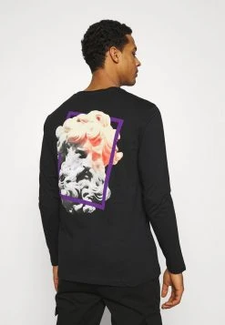 Bon marché 🧨 Zign T-shirt à Manches Longues - Black 🔥