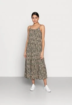 Meilleure affaire 🔔 Zign STRAPPY DRESS - Robe De Jour - Khaki/pink ⭐