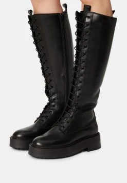 Nouveau ⌛ Zign Bottes à Plateau - Black 🌟
