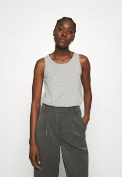 Bon marché ⭐ Zign Débardeur - Mottled Light Grey ✨