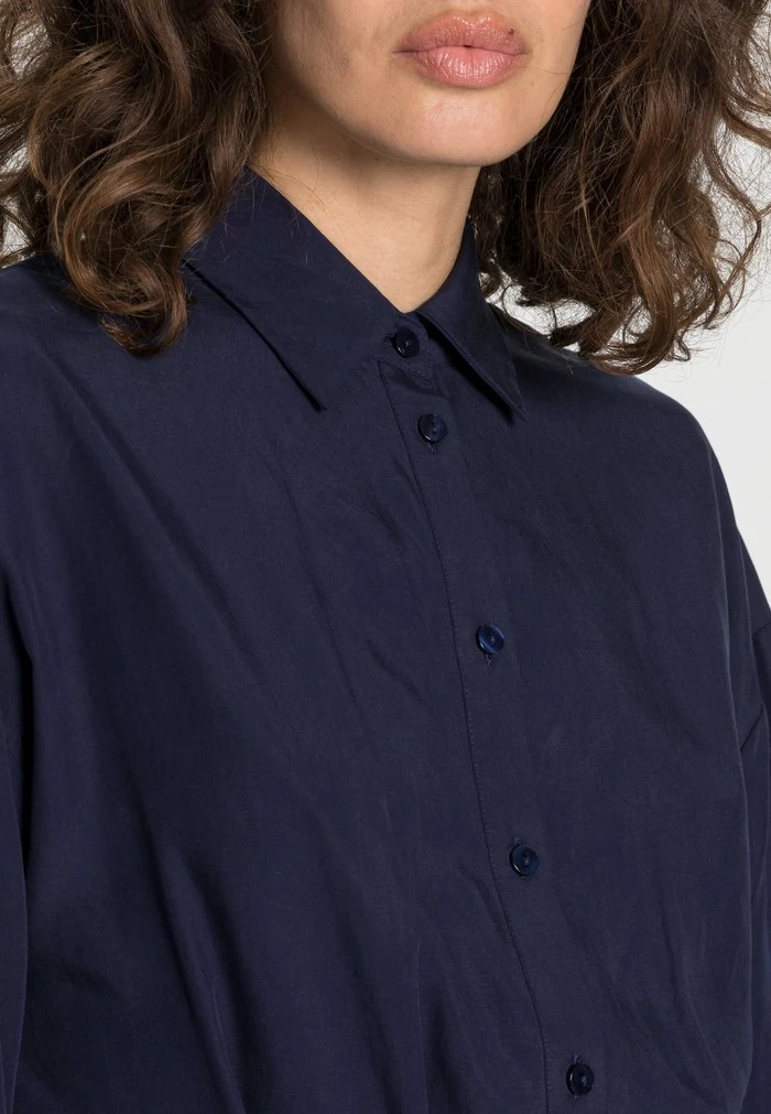 Budget 🔔 Zign Robe Chemise - Dark Blue ✨ 5 Budget 🔔 Zign Robe Chemise - Dark Blue ✨ – Image 5