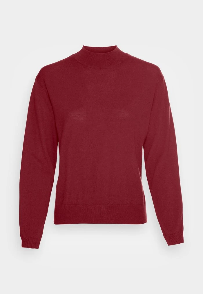 Grosses soldes ✨ Zign WOOL KNIT JUMPER - Pullover - Bordeaux 🎉 4 Grosses soldes ✨ Zign WOOL KNIT JUMPER - Pullover - Bordeaux 🎉 – Image 4