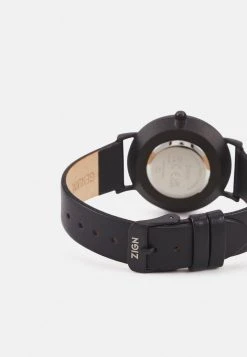 De gros ⌛ Zign LEATHER - Montre - Black 🥰 -Pas Cher Zign Boutique 72d8c1dd70a448aeae29500222cc034b