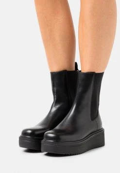 Coupon ✔️ Zign Bottines à Plateau - Black 👏