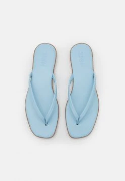 Nouveau ✨ Zign LEATHER - Tongs - Light Blue 💯 -Pas Cher Zign Boutique 7b94fc6350114a03be751cc51f2c4fec