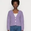 Le moins cher 🤩 Zign WOOL BLEND JUMPER - Gilet - Lilac 🧨