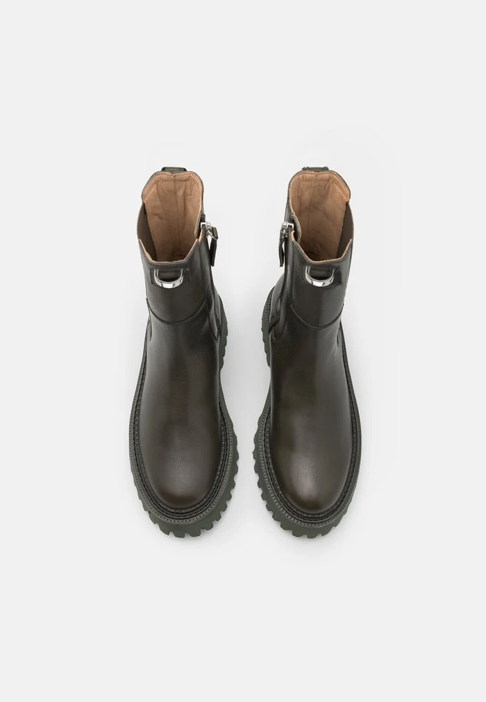 Tout neuf ⭐ Zign LEATHER - Bottines à Plateau - Khaki ❤️ 6 Tout neuf ⭐ Zign LEATHER - Bottines à Plateau - Khaki ❤️ – Image 6