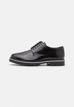 Vente flash 💯 Zign LEATHER UNISEX - Derbies - Black ✨