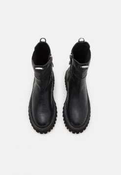 Acheter 🎁 Zign LEATHER - Bottines à Plateau - Black ❤️ -Pas Cher Zign Boutique 86aed36050b9420da6986740129c586b