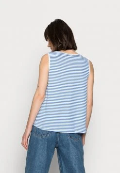 Meilleur prix 🤩 Zign Débardeur - White/blue 🔔 -Pas Cher Zign Boutique 887f2f7d103b42fb95e9b459fe24b479