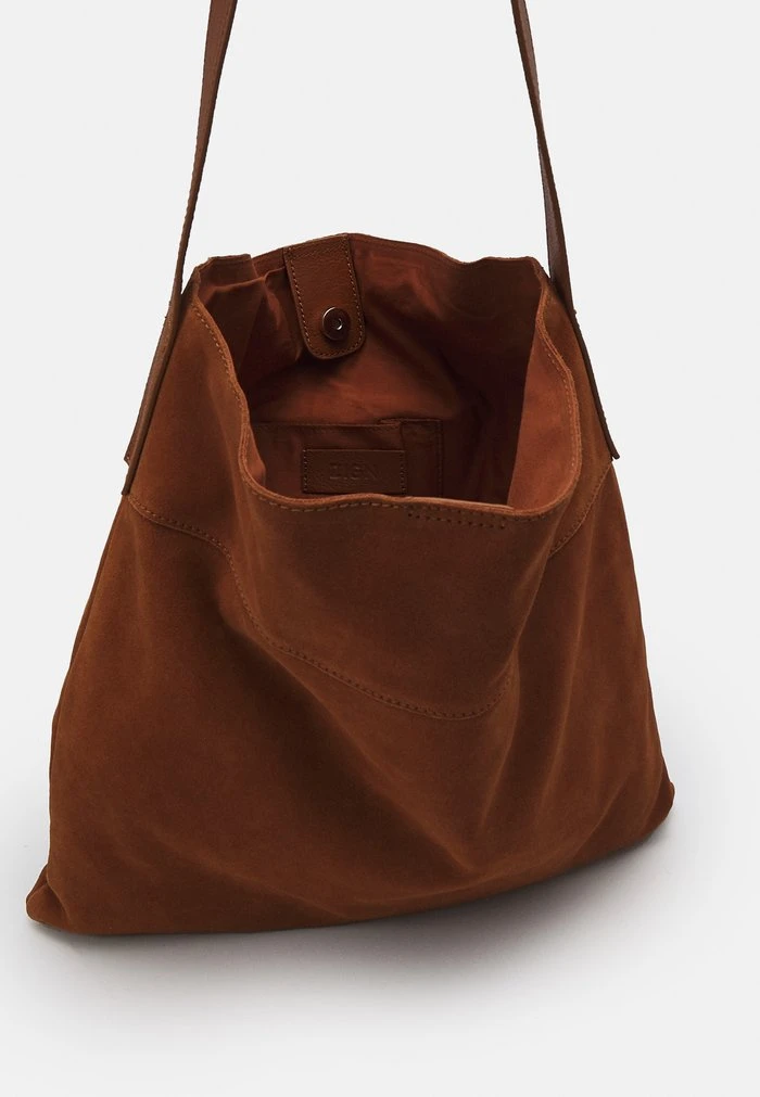 Coupon 🤩 Zign SET LEATHER - Cabas - Cognac ✔️ 4 Coupon 🤩 Zign SET LEATHER - Cabas - Cognac ✔️ – Image 4