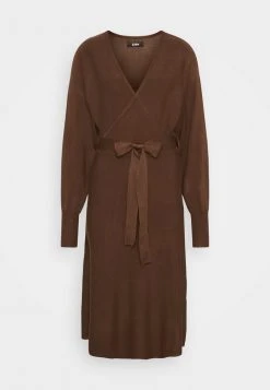 Top 10 🛒 Zign Robe Pull - Dark Brown 🎁 -Pas Cher Zign Boutique 9027e8cff179424fb56bddedc754ab89