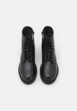 Acheter ⌛ Zign LEATHER - Bottines à Lacets - Black 🛒 -Pas Cher Zign Boutique 91ffbe04822f48e495b69cf2c769c7ca