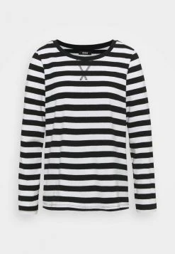 Bon marché 💯 Zign T-shirt à Manches Longues - White/black ⌛