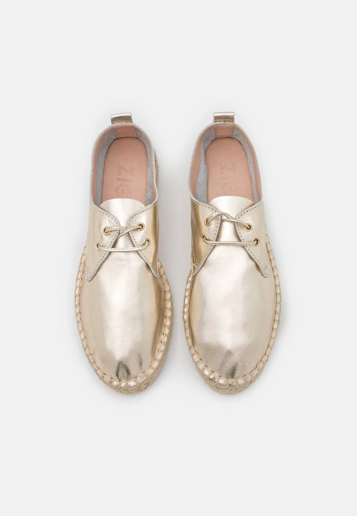 Acheter ✨ Zign Chaussures à Lacets - Gold ✨ 6 Acheter ✨ Zign Chaussures à Lacets - Gold ✨ – Image 6