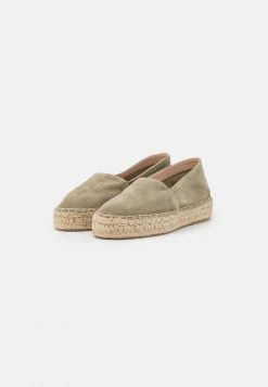 Nouveau ✨ Zign LEATHER - Espadrilles - Khaki ✔️ -Pas Cher Zign Boutique 9ac2e4252caa443fa20ab5fef4dbccf6