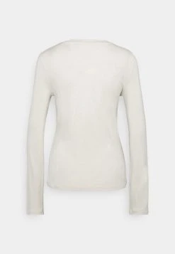 Budget 🧨 Zign SILK BLEND Longsleeve - T-shirt à Manches Longues - Off-white ⭐ -Pas Cher Zign Boutique 9eb1fbc66f504fad9d5bd439c7c3e2d1