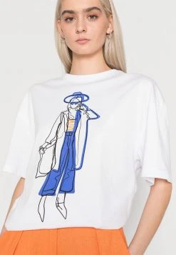 Vente flash 🥰 Zign T-shirt Imprimé - White 🤩 -Pas Cher Zign Boutique a3cf2a7a0be84c90af57d7f9b2fc27de