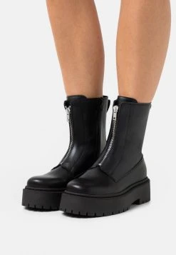 Grosses soldes 🧨 Zign Bottines à Plateau - Black 😀