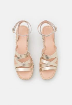 Sortie ❤️ Zign ⌛ Sandales à Plateforme - Gold 🔥 -Pas Cher Zign Boutique a636efd0347e48728e3e62f6979be931