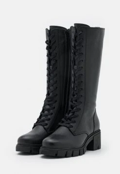 Vente flash 👍 Zign LEATHER - Bottes à Lacets - Black ❤️ -Pas Cher Zign Boutique a9e4f768c3474af3844b76d23b871b98