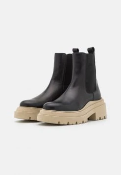 Tout neuf ❤️ Zign LEATHER - Bottines à Plateau - Black ✔️ -Pas Cher Zign Boutique ab22d136046546fd86015c794db6fa42