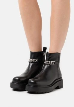 Nouveau 🌟 Zign LEATHER - Bottines à Plateau - Black 😍