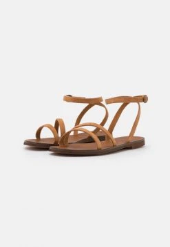 Promo ⭐ Zign ✨ Sandales - Camel 👍 -Pas Cher Zign Boutique ad55bf2b51b24e7fbdec6eaff917e652