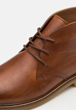 Vente flash ❤️ Zign LEATHER - Bottines à Lacets - Cognac ⌛ -Pas Cher Zign Boutique ad97088d69eb486f9a06763af8c98094